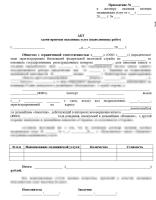 Акт выполненных работ по стоматологическим услугам